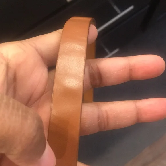 Skinny Faux Leather Waist Belt - Picture 13 of 16